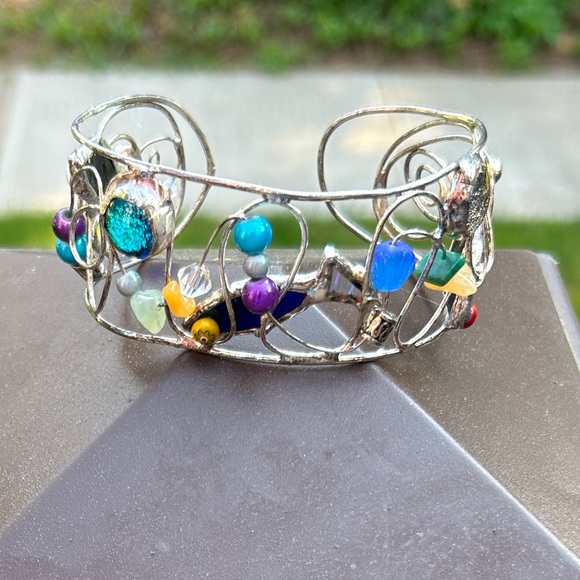 NWOT Cuff Multi-Color Bracelet - Picture 2 of 4